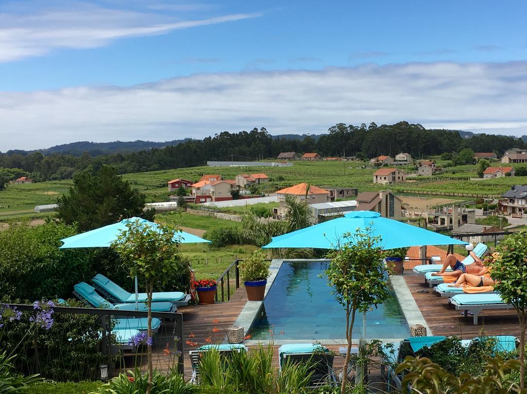 Quinta De San Amaro Rias Baixas Hotel Meano ภายนอก รูปภาพ