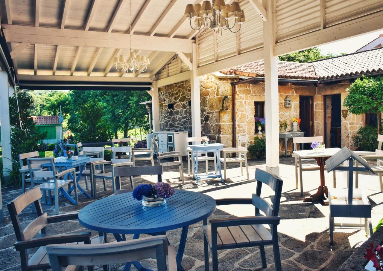 Quinta De San Amaro Rias Baixas Hotel Meano ภายนอก รูปภาพ