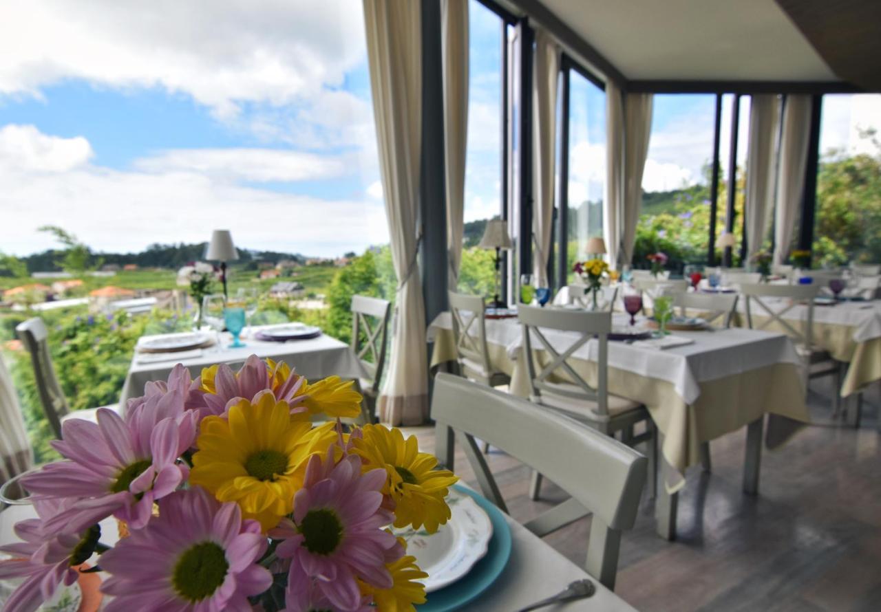 Quinta De San Amaro Rias Baixas Hotel Meano ภายนอก รูปภาพ